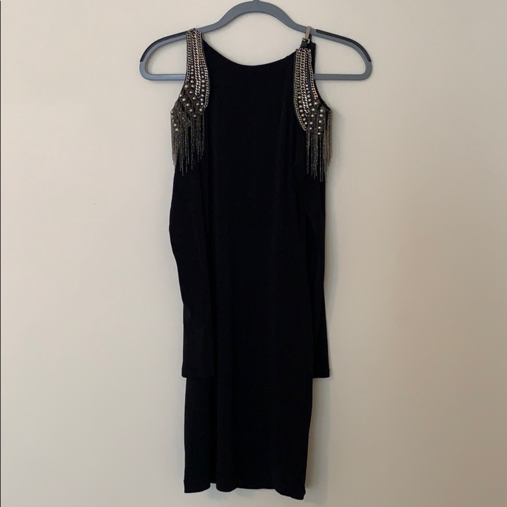 Alice & Olivia black cocktail dress